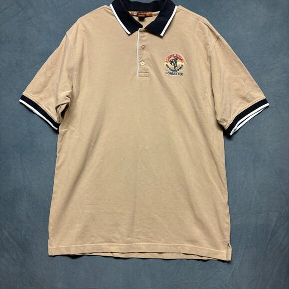 Clovis Rodeo Polo Shirt Mens XL Committee 100 Years Horse Country Cowboy Western - Picture 1 of 9